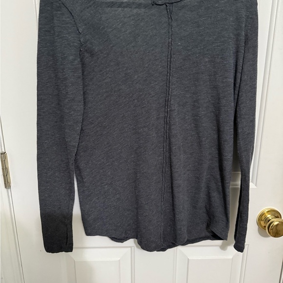 We The Free Charcoal Long Sleeve Top *GREAT CONDITION* - Picture 5 of 7